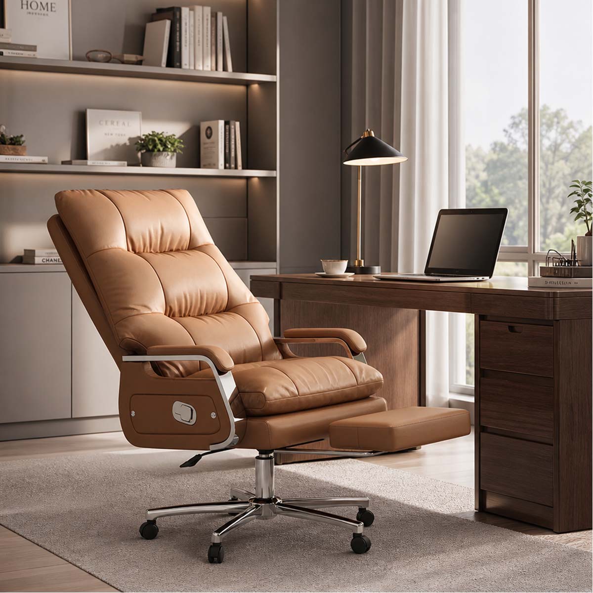 premium executive chair luxurious leather office chair kaguyasuLBY 2044 main images 1 Image principale du produit