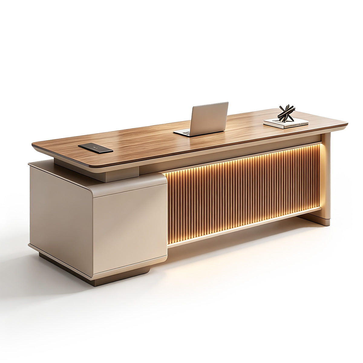 Bureau de direction haut de gamme | Bureau de direction avec rangement Image secondaire du produit
