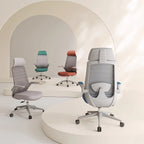 s curve ergonomic office chair black mesh work chair kaguyasuBGY 303 main images 2