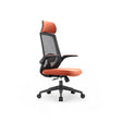 Chaise de bureau ergonomique S-Curve | Chaise de travail en maille noire