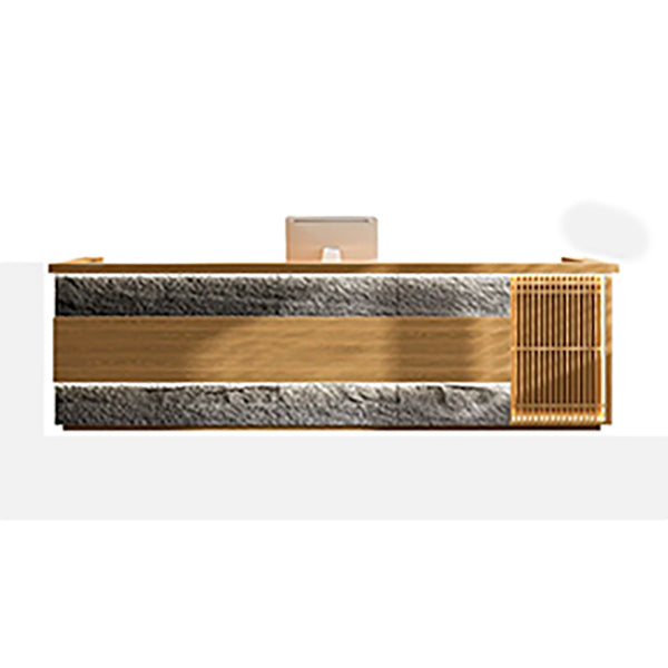 salon reception desk uk wooden reception desk kaguyasuJDT M012 main images 4