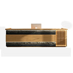 salon reception desk uk wooden reception desk kaguyasuJDT M012 main images 5