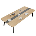 Rectangular Conference Table - 12-Seat Wooden Desk - product image 10