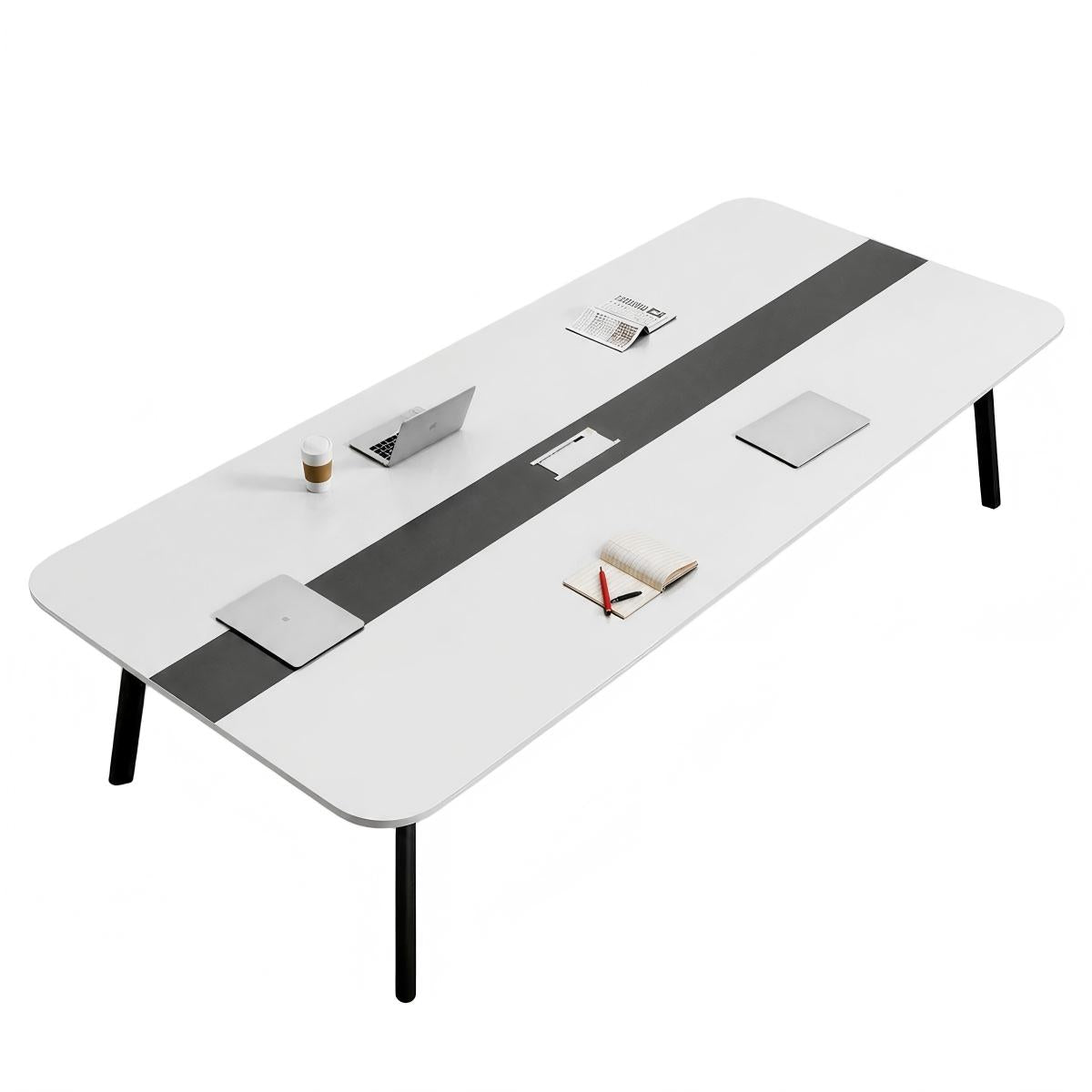 Rectangular Conference Table - 12-Seat Wooden Desk - product image 11