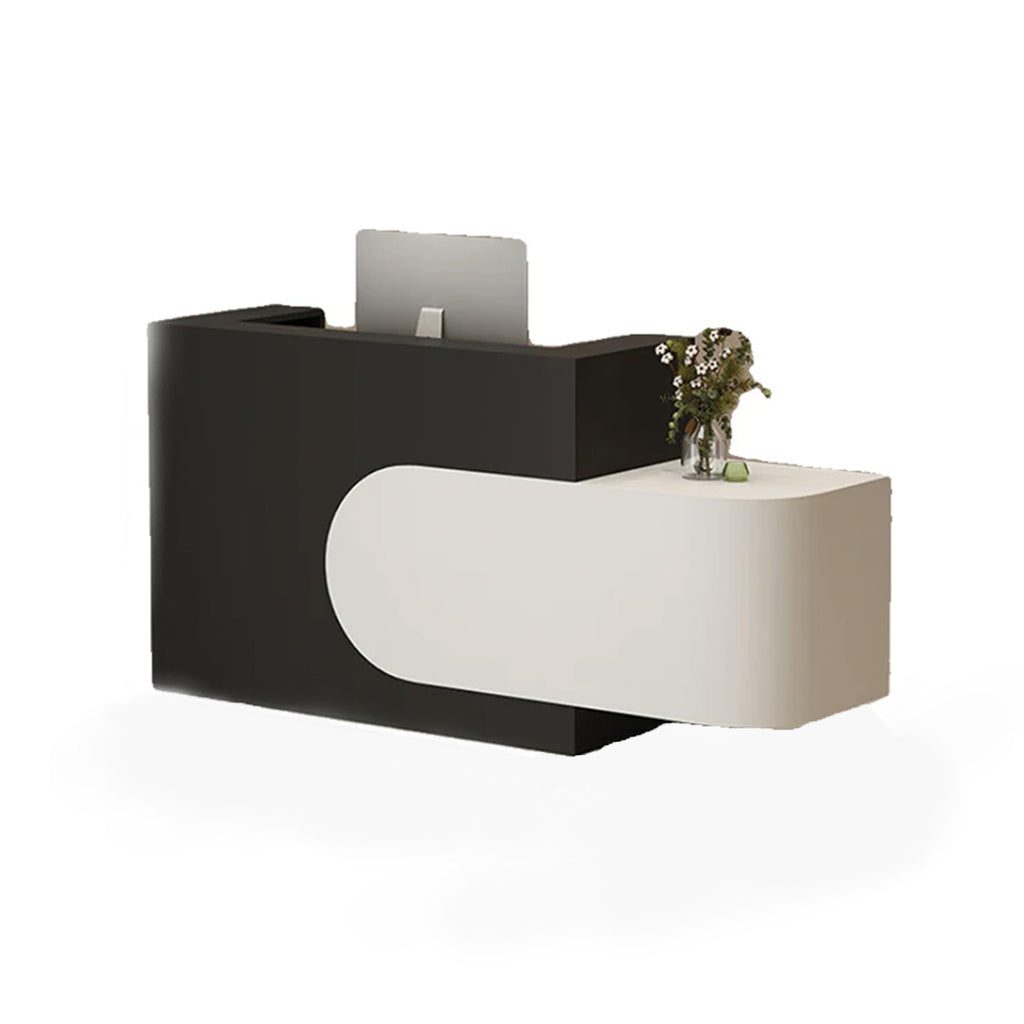 small beauty salon reception desk with storage kaguyasuJDT M118 main images 4