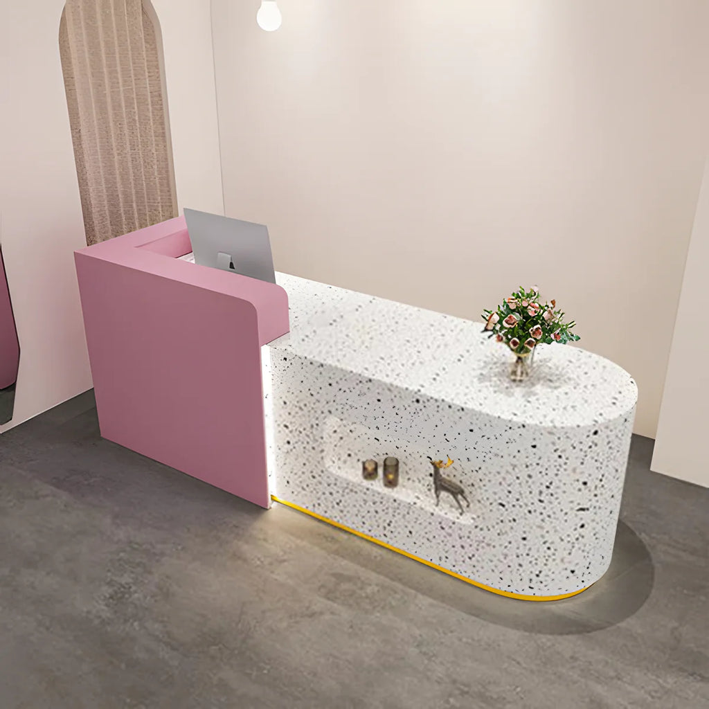small reception desk front desk counter kaguyasuJDT 737 main images 28