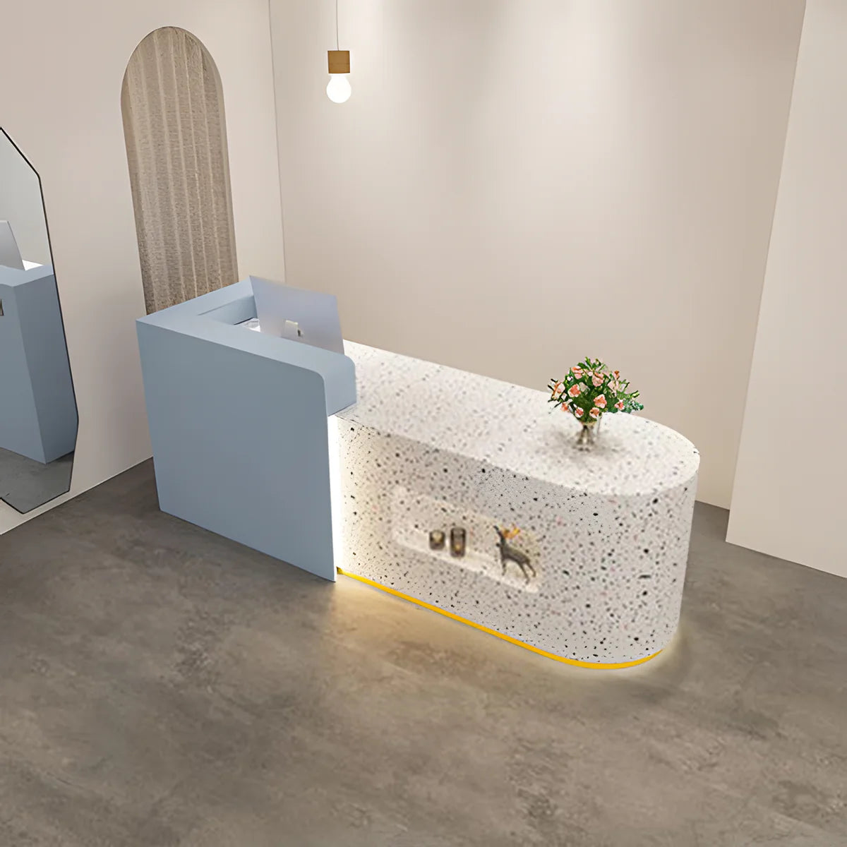 small reception desk front desk counter kaguyasuJDT 737 main images 35