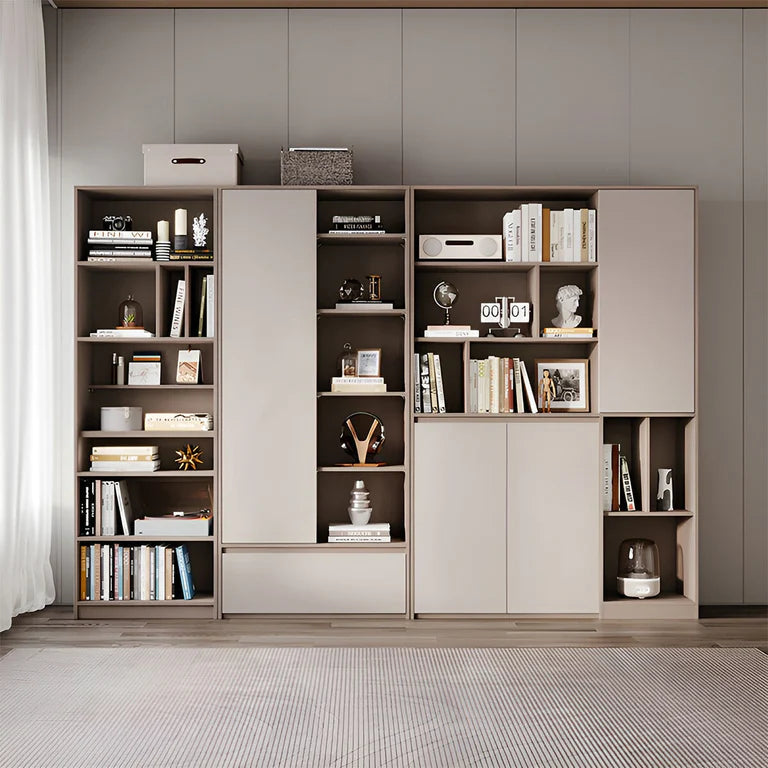 versatile bookshelf elegant storage units with doors kaguyasuLBG K027 main images 1 Image principale du produit