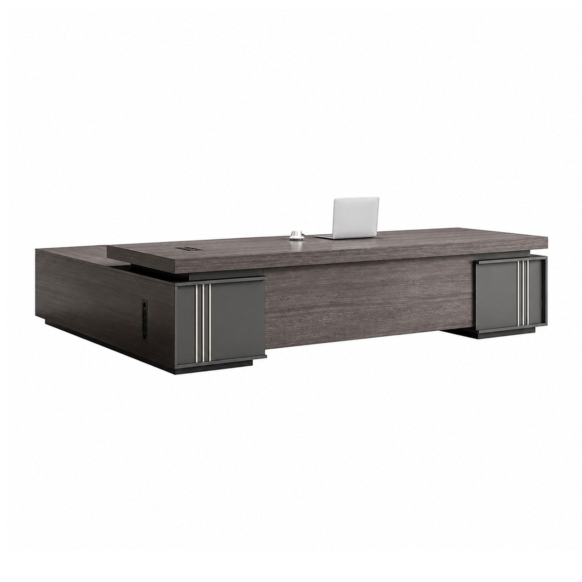 Black Walnut Desk - Large CEO Office Desk - product image 1