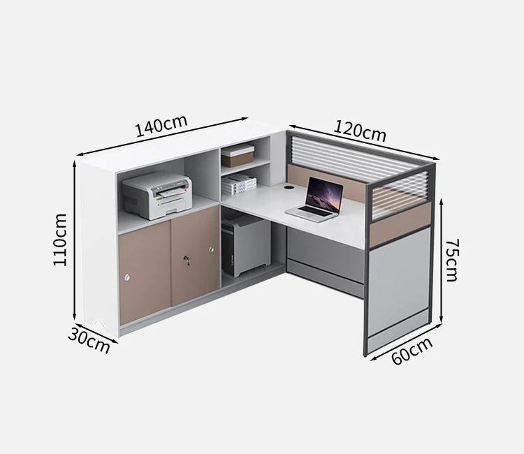 white desk with drawers white l shaped desk kaguyasuBGZ M002 main images 14