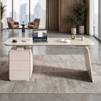 white office desk corner desk with storage kaguyasuLBZ 7212 main images 1