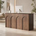 wood reception desk beauty reception desk for sale kaguyasuJDT M110 main images 7